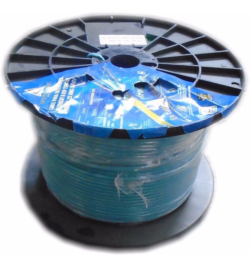 Condumex                                                                                                                                                                                                                                                                                                                                                                                                                                                                                                                                                                                                                                                                                                                                        Cable Ftp Cat5e 4par Blin 24 Awg Cal 26 Azul 305m(664445-15)