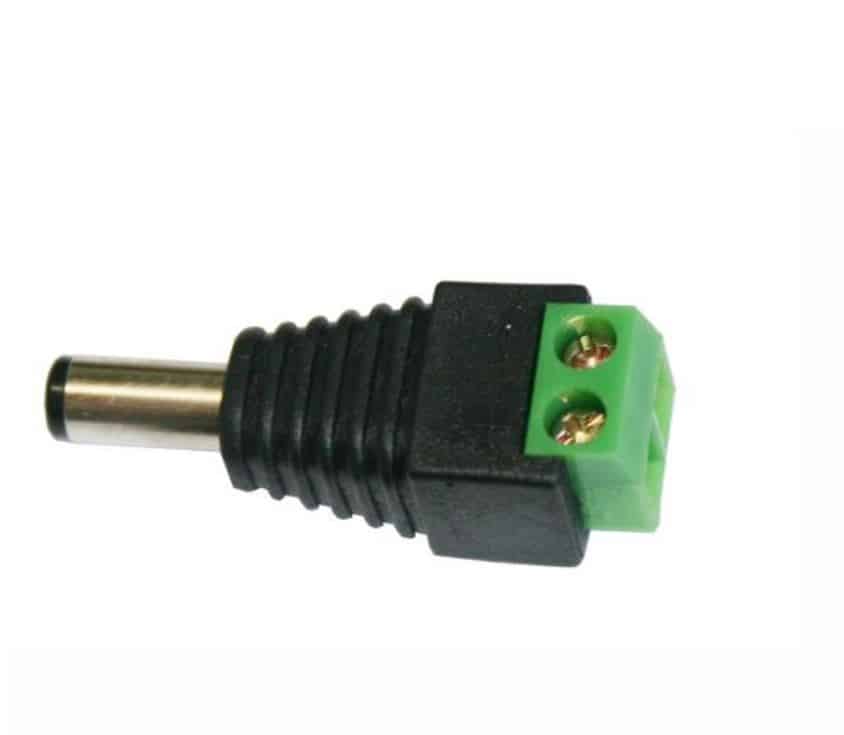 Provision  Adaptador De Alimentacion Para Camaras Dc Macho (pr-c08)