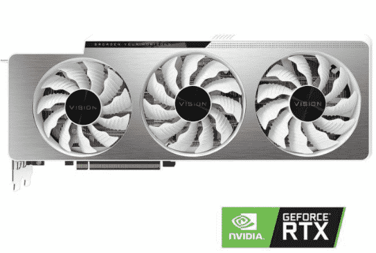 TARJETA DE VIDEO GIGABYTE NVIDIA GEFORCE RTX 3080 10GB GDDR6 GV-3080VISON OC-10GD VISION