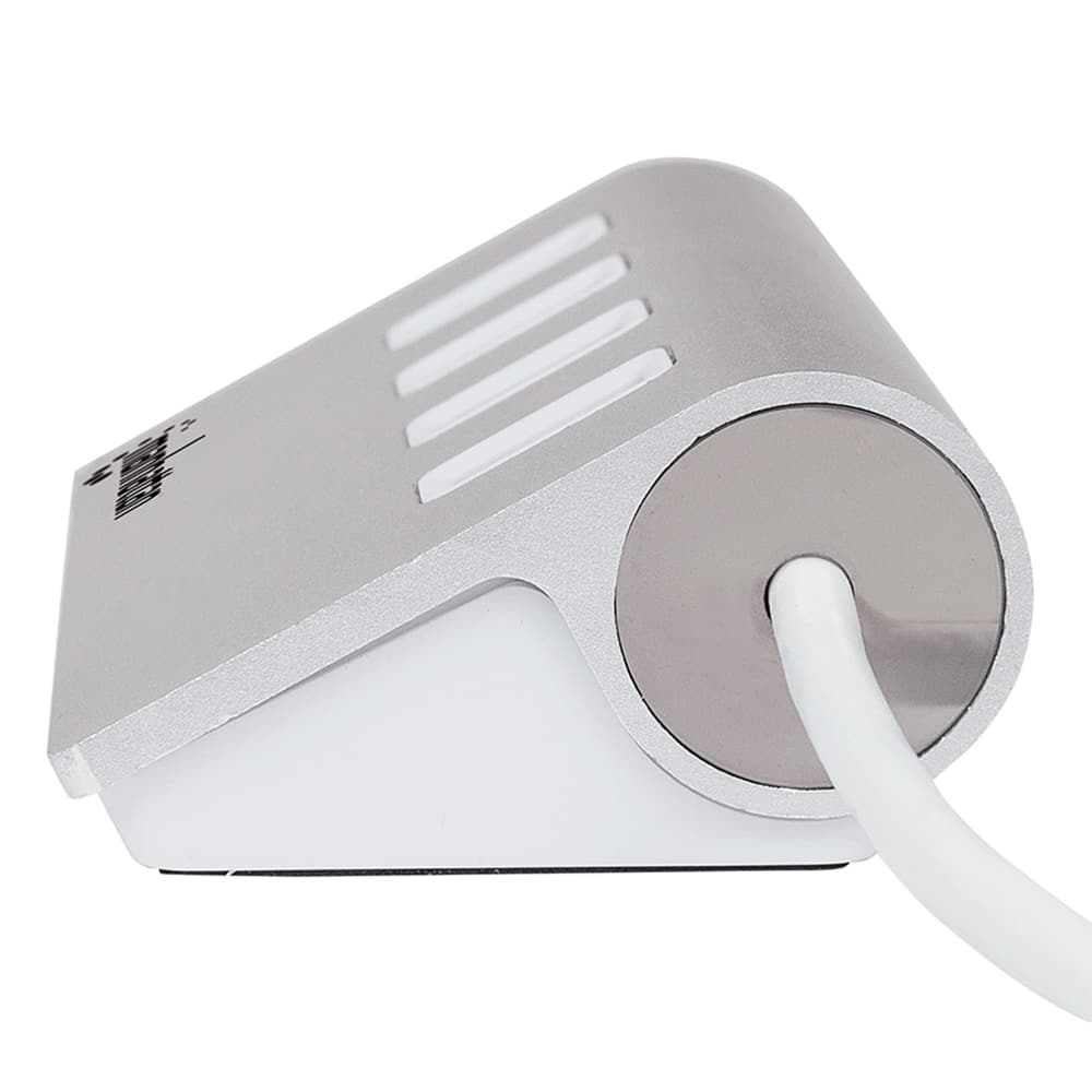 Hub  Manhattan Usb A V3.0 Chasis De Aluminio 4 Pto Alim Por Bus 163767