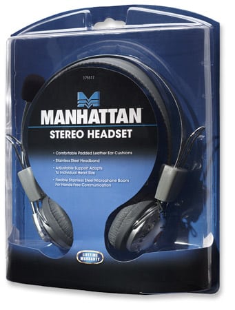 Diadema  Manhattan C/micro Metalico Flex Acero Inox 175517