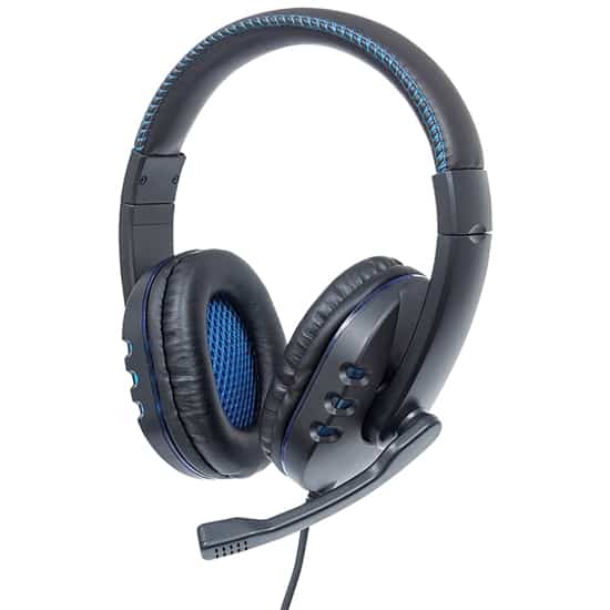 Audifono  Manhattan Usb2.0 Gaming C/microfono Cable 1.8m Luz Led 176088