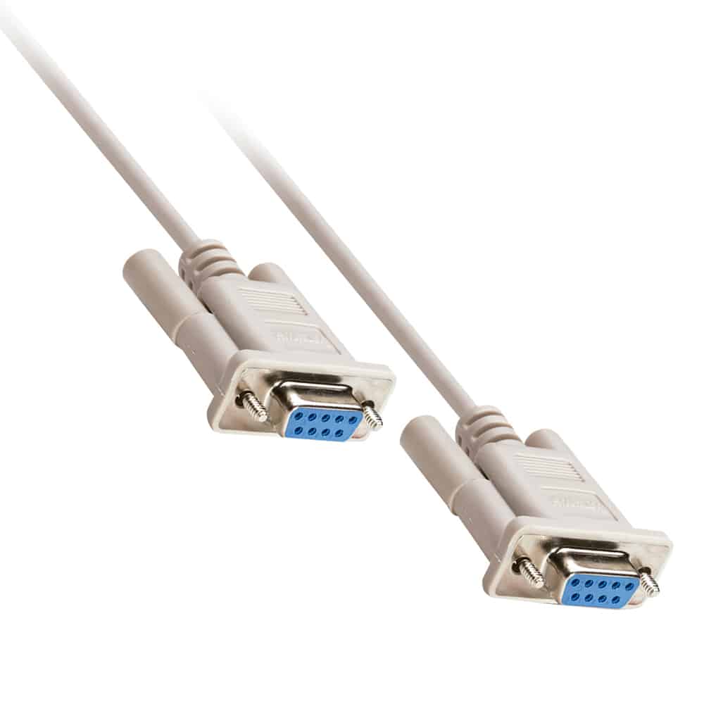 Cable  Null Modem Manhattan Db9 Hembra-db9 Hembra 1.8m 301404