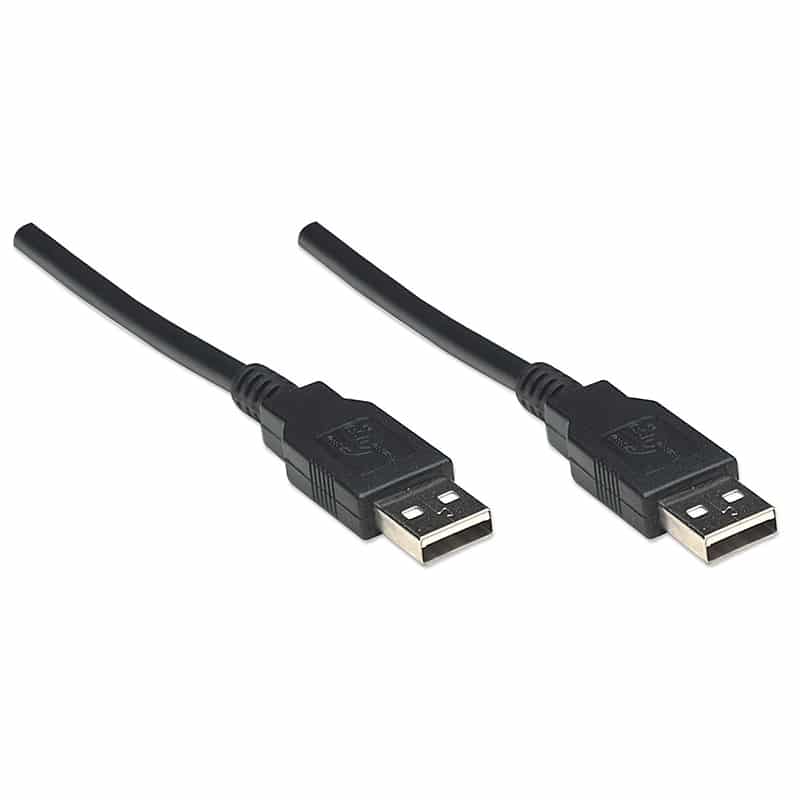 Cable  Usb Manhattan V2.0 A Macho-a Macho  1.8mts 306089