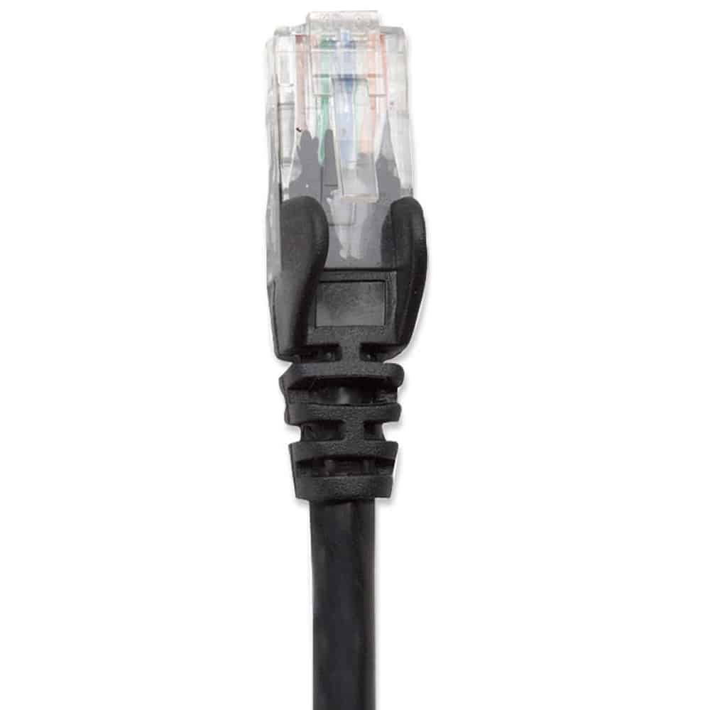 Cable  Patch Intellinet Rj45 3.0m(10.0ft) Cat6 Utp Negro M-m 342070