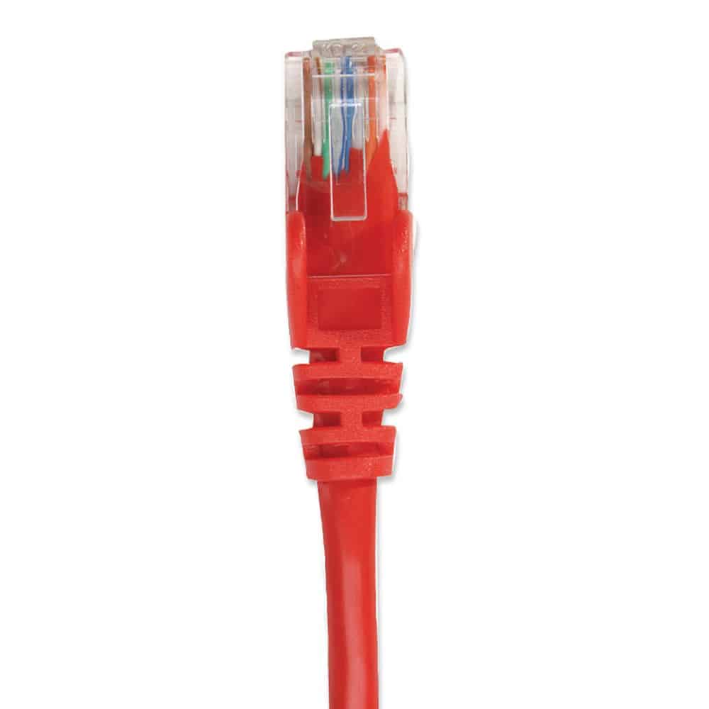 Cable  Patch Intellinet Rj45 1.0m(3.0ft) Cat6 Utp Rojo M-m 342148