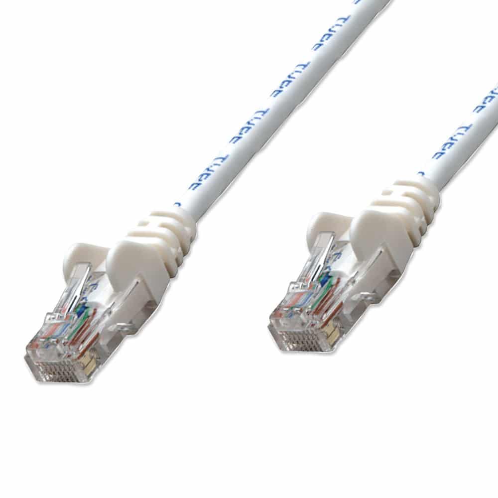 Cable  Patch Intellinet Rj45 0.45cm(1.5f) Cat5e Utp Blanco M-m 345088