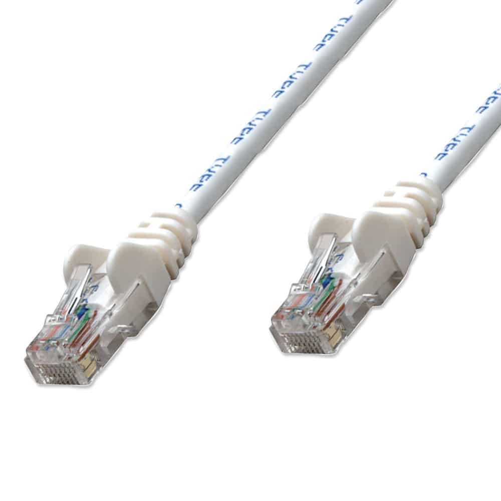 Cable  Patch Intellinet Rj45 0.15cm(0.5ft) Cat6 Utp Blanco M-m 347372