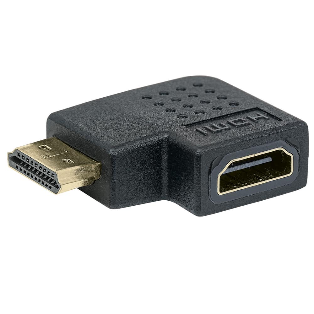 Adaptador  Hdmi Hembra A Macho Manhattan Angulo Der De 90 Grados 353496