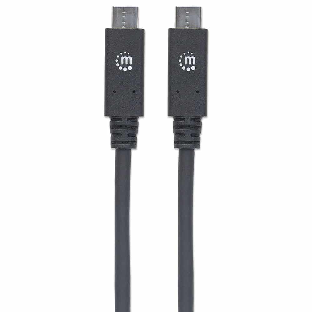 Cable                                                                                                                                                                                                                                                                                                                                                                                                                                                                                                                                                                                                                                                                                                                              Usb Tipo C 3.1 Super Velocidad M-m 1m Manhattan 355223