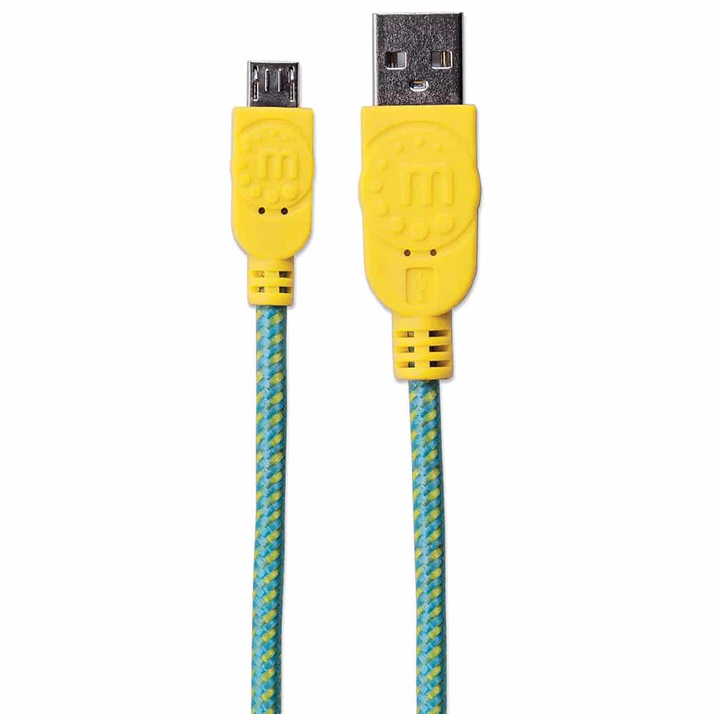 Cable                                                                                                                                                                                                                                                                                                                                                                                                                                                                                                                                                                                                                                                                                                                                                                                                                                                                           Manhattan USB 2.0 A - Micro B 1.0m Turquesa/amarillo 394000