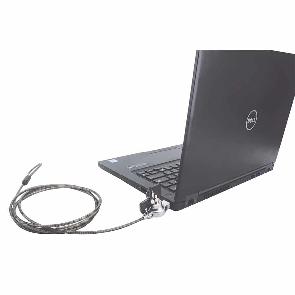 Candado  Manhattan Laptop Wedge N17 Llave 2mts Negro 440295