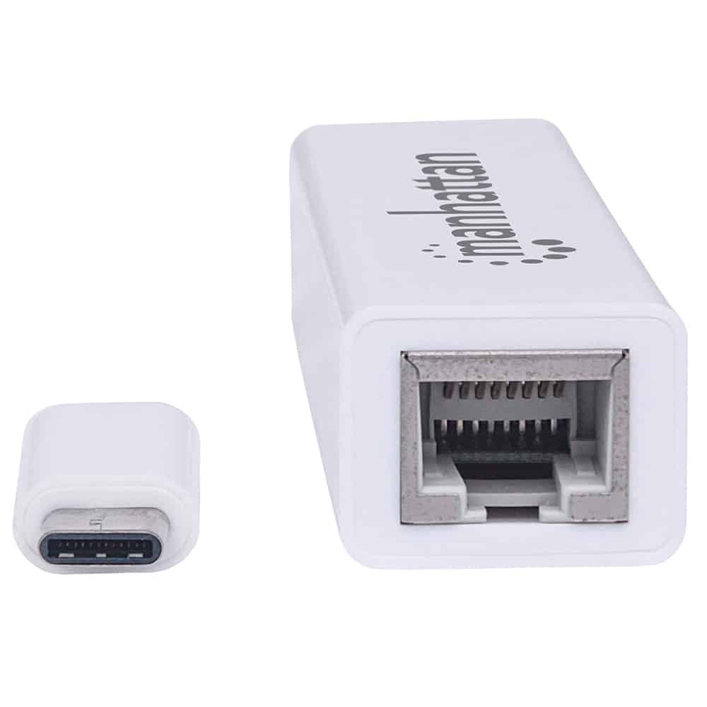 Adaptador  Manhattan Usb Tipo C 3.2 A Rj45 Red Gigabit Ethernet 507585