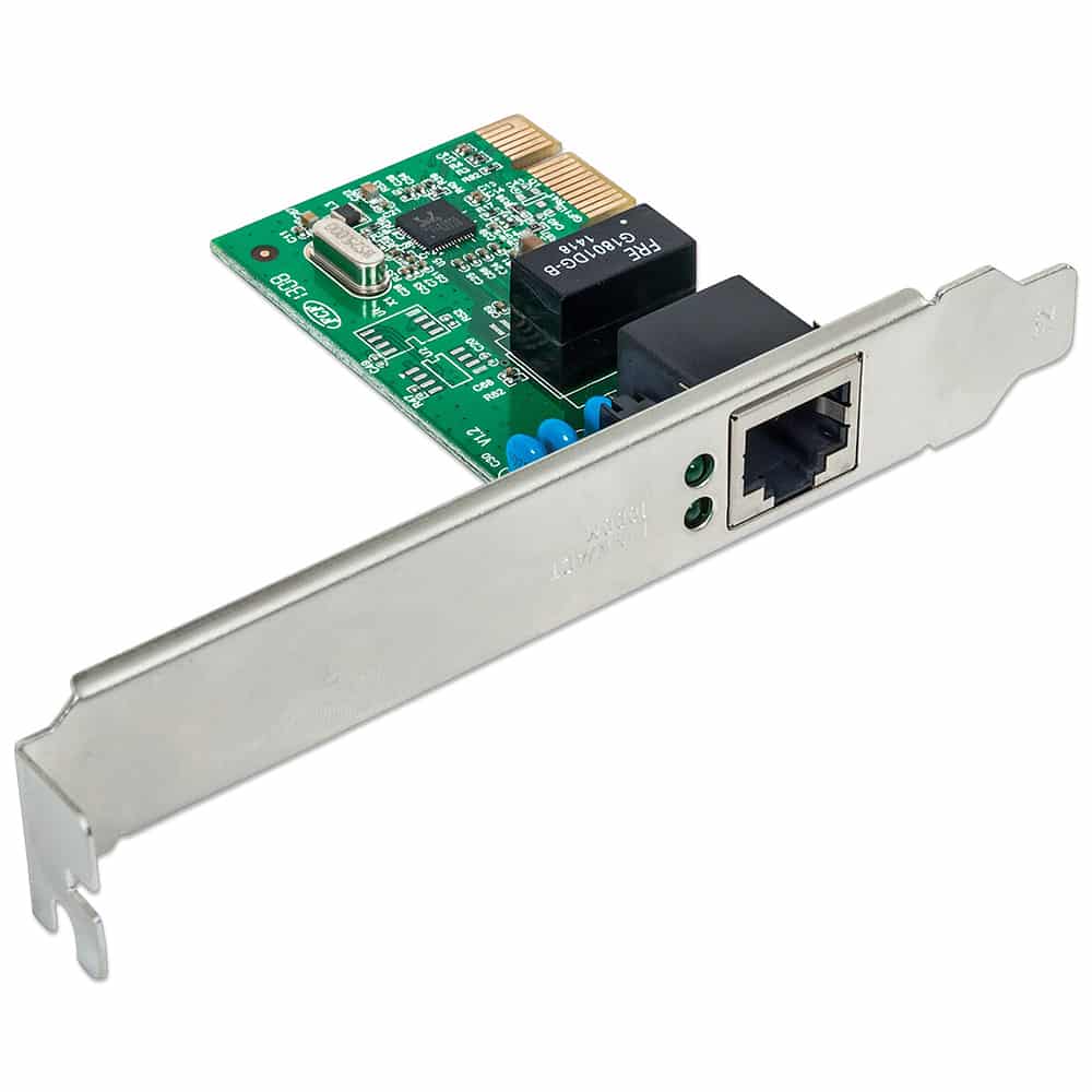 Tarjeta  De Red Gigabit Ethernet Pci Express (wol) Intellinet 522533