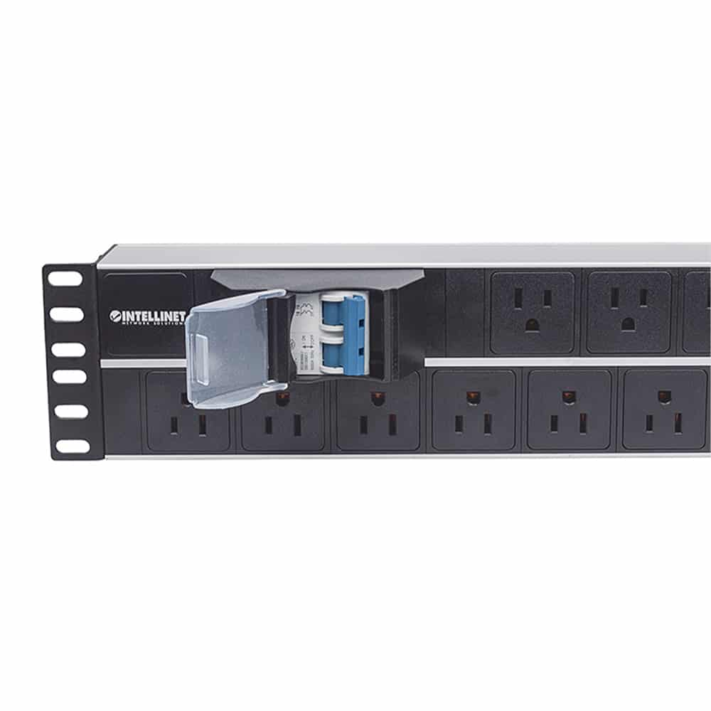 Barra  Pdu Intellinet 15 Cont Gab/rack 2u Vs Cortos 714075