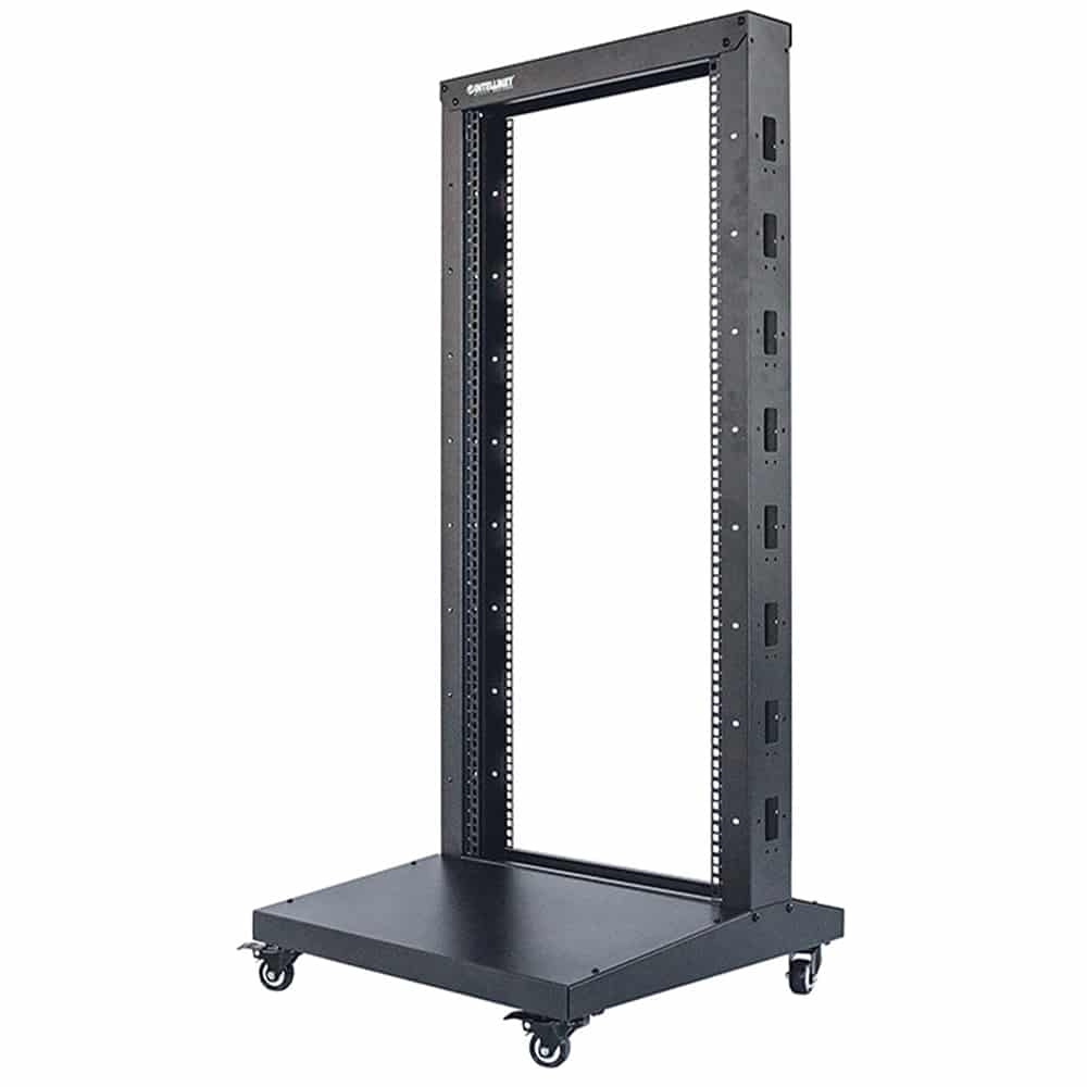 Rack                                                                                                                                                                                                                                                                                                                                                                                                                                                                                                                                                                                                                                                                                                                                                                                                                                                                           Abierto 2 Postes 19&#8243; 26u Negro Intellinet 714228