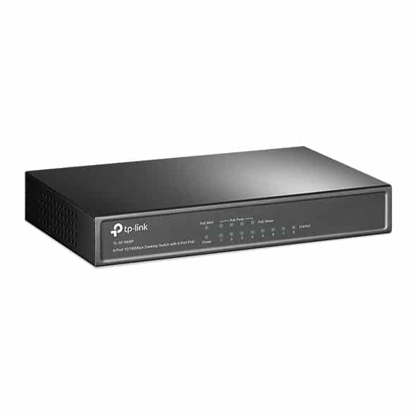 Switch  Escritorio Tp-link / 8 Ptos Fast/4poe/57w/ Tl-sf1008p