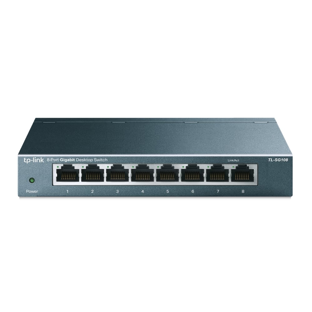 Switch                                                               Escritorio Tp-link /8 Ptos Giga/plug&amp;play/qos/igmp/ Tl-sg108
