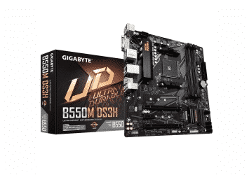TARJETA MADRE GIGABYTE B550M DS3H AC CON WIFI AMD AM4 RYZEN