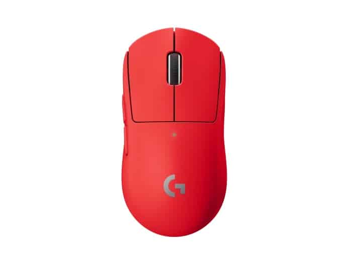 Mouse                                                                                                                                        Logitech Pro X Superlight Lightspeed Hero 25k Red (910-006783)