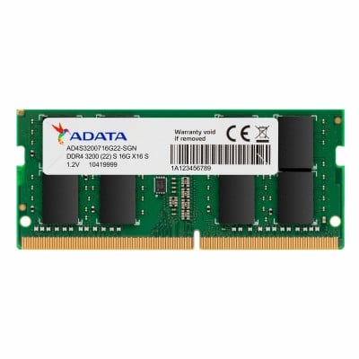 Memoria  Ddr4 Adata 8gb 3200mhz Sodimm (ad4s32008g22-sgn)