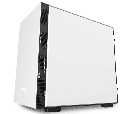 Gabinete                                                                                                                                                                                                                                                                                                                                                                                                                                                                                                                                                                                                                                                                                                                                                                                                                                           NZXT H210i Mini-itx Tg 2vent RGB Wh/bk S/fte Ca-h210i-w1