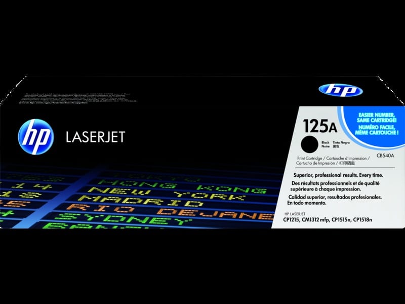 Toner                                                                                                                                                                                         Hp 125a Negro Para Laserjet Cp1215/1515n (cb540a)