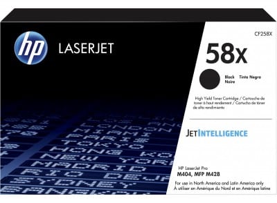 Toner                                                                                                                                                                                           Hp 58x Negro Alto Rendimiento Laserjet Pro M404/m428 (cf258x1)
