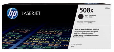 Toner                                                                                                                                                                                         Hp 508x Negro Laserjet Alto Rendimiento(cf360x)
