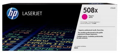 Toner                                                                                                                                                                                         Hp 508x Magenta Laserjet Alto Rendimiento(cf363x)