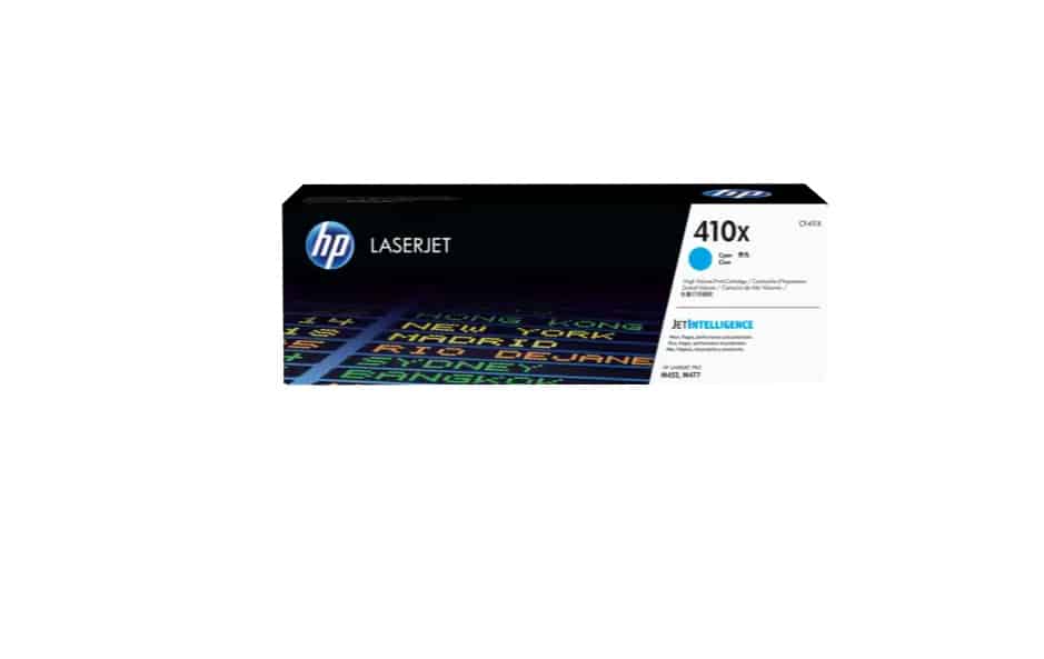 Cartucho                                                                                                                                                                                         De Toner Original Laserjet Hp 410x De Alta Capacidad Cian (cf