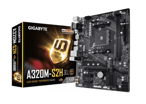 TARJETA MADRE GIGABYTE GA-A320M-S2H SOCKET AM4
