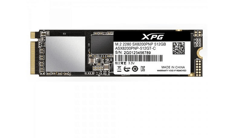 Unidad  Ssd M.2 Adata Xpg Sx8200 Pro 2280 Pcie 1t Asx8200pnp-1tt-cc