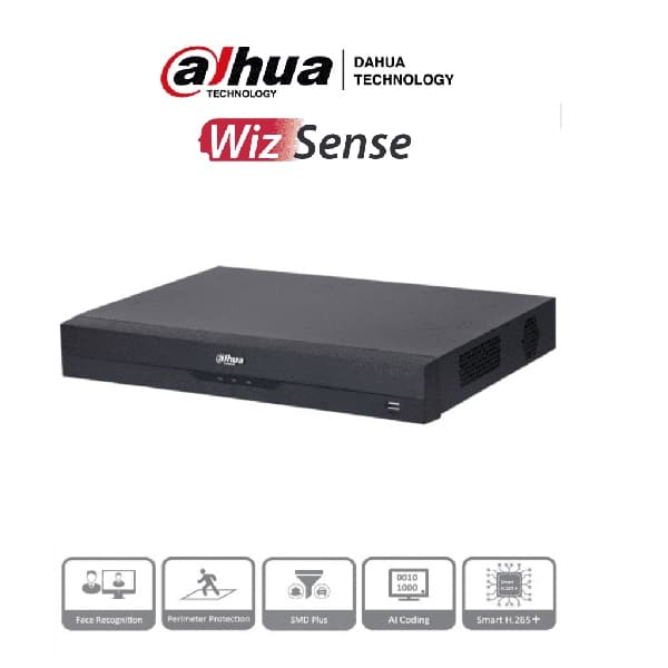 Dvr                                                                                                                                                                                                                                                                                                                                                                                                                                                                                                                                                                                                                                                                                                                                                                                                                            Dahua 16 Canales 5 Mp Lite/wizsense/ia/ H.265+ (dh-xvr5216a-i3)
