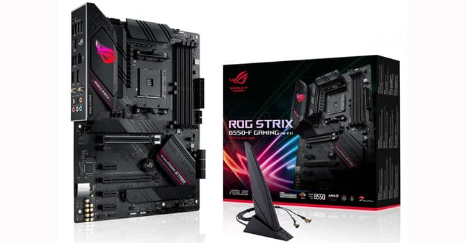 TARJETA MADRE ASUS ROG STRIX B550-F GAMING (WI-FI) AM4/AMD/DDR4