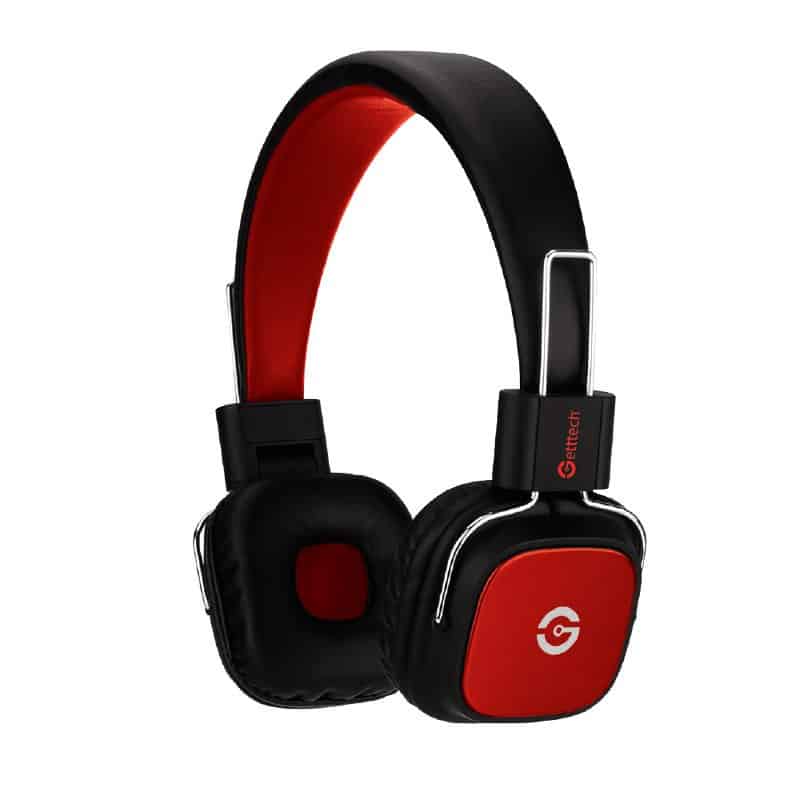 Diadema  Headset Getttech Gh-3500r Reveal 3.5mm/c Mic/rojo