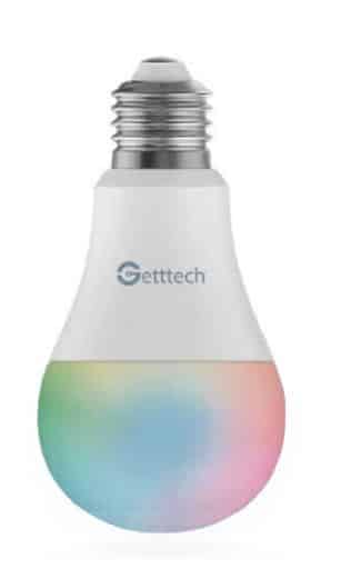 Foco  Inteligente Getttech Gsr-71001 Rainbow Smart Light Bulb/wifi/app