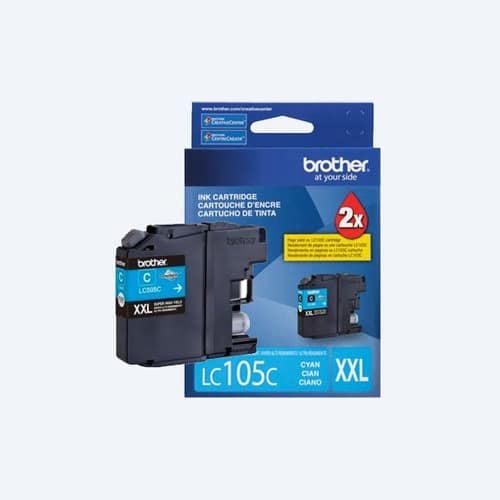 Cartucho  Brother Lc505c Cyan 1,300 Pag. Aprox. Alto Rend