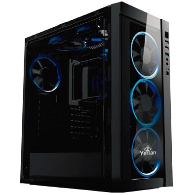 Gabinete                                                                                                                                                                                                                                                                                                                                                                                                                                                                                                                                                                                                                                                                                                                                                                                      Yeyian Gamer Ynh-b2100 Blade 2100 Lat C/t, 1ven Led/usb Negro