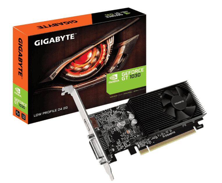 TARJETA DE VIDEO GIGABYTE NVIDIA GEFORCE GT 1030 2GB GDDR4 GV-N1030D4-2GL