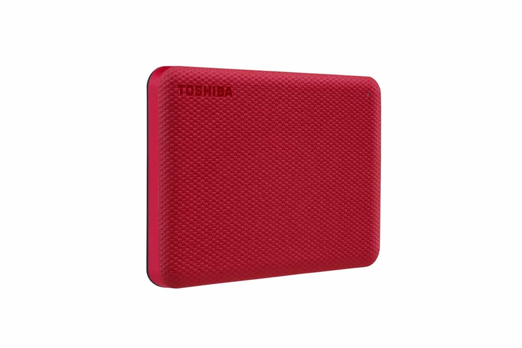 DISCO DURO EXTERNO TOSHIBA 1TB HDTCA10XR3AA ADVANCE V10 ROJO