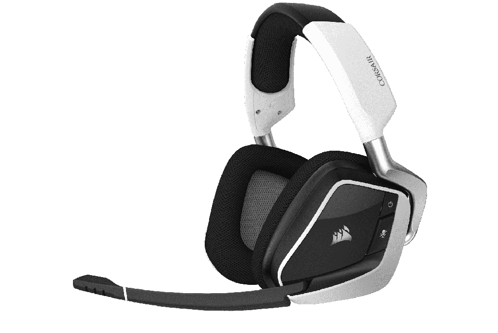 HEADSET CORSAIR VOID RGB ELITE SURROUND WIRELESS 7.1 USB WHITE CA-9011