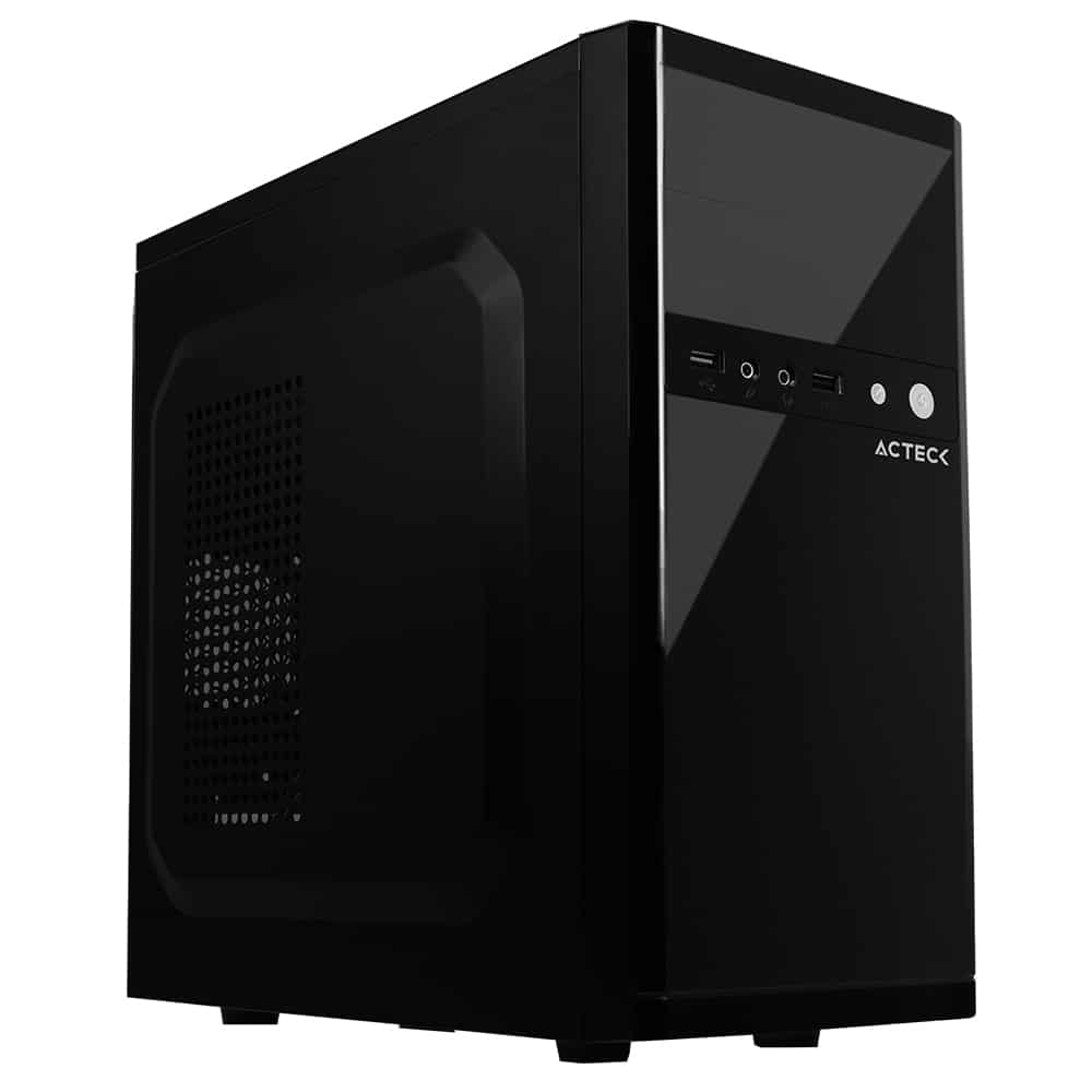 Gabinete  Acteck Micro Atxmini/ Itx 500w Performance Negro Ac-929011 Pue