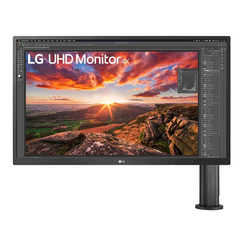 Monitor                                                                                                                                                                                                                                           Lg 27uk580-b Ergo Led 27" Ips Uhd 4k 3840x2160 Hdmi Dp 75hz