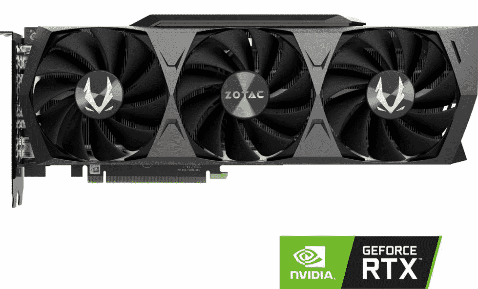 TARJETA DE VIDEO ZOTAC NVIDIA GEFORCE RTX 3070 TI GAMING OC 8GB GDDR6 TRINITY ZT-A30710D-10P