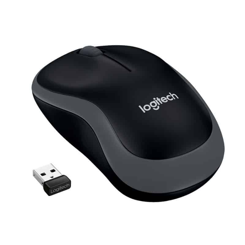 MOUSE LOGITECH M185 GRIS INALAMBRICO USB (910-002225)