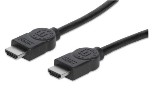 Cable HDMI 4K@30Hz MANHATTAN 308816 - 1 m, Macho, Negro